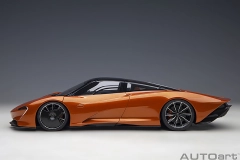 76088 1/18 McLAREN SPEEDTAIL(VOLCANO ORANGE)