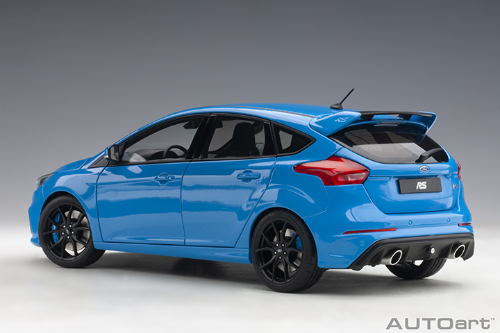 72953 1/18 FORD FOCUS RS 2016 (NITROUS BLUE)