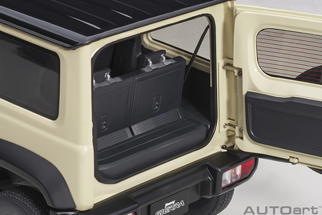 78510 1/18 SUZUKI JIMNY SIERRA (JB74)(CHIFFON IVORY METALLIC/ BLACK ROOF)