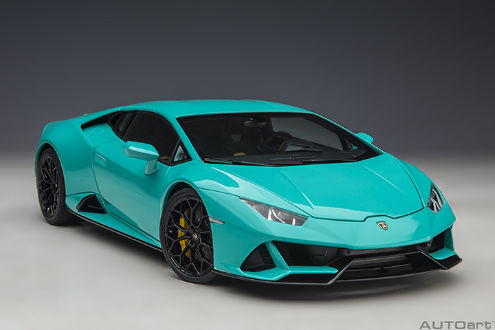 79211 1/18 LAMBORGHINI HURACAN EVO (BLU GLAUCO)