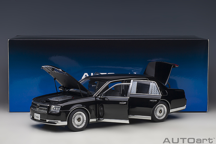 78765 1/18 TOYOTA CENTURY SPECIAL EDITION WITH CURTAIN (BLACK)