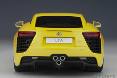 78854 1/18 LEXUS LFA (PEARL YELLOW)