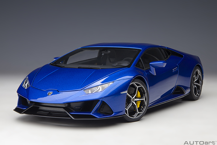 79212 1/18 LAMBORGHINI HURACAN EVO (BLU NETHUNS)