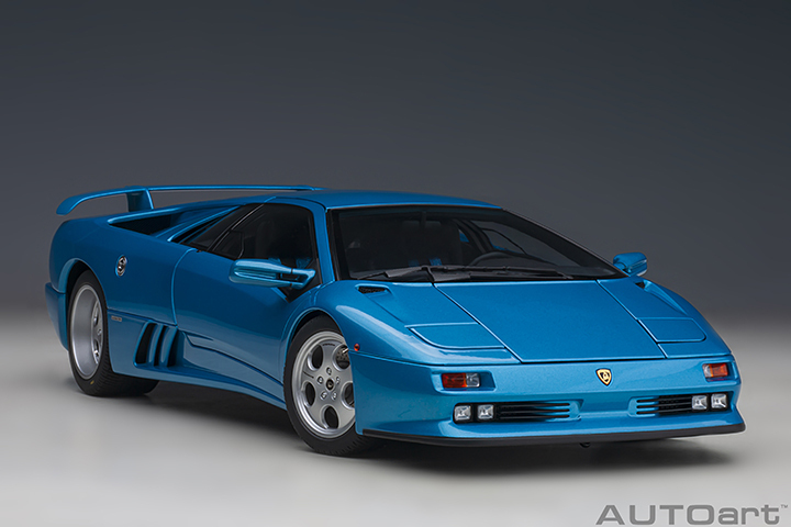 79156 1/18 LAMBORGHINI DIABLO SE30 (BLU SIRENA/METALLIC BLUE)