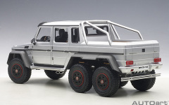 76301 1/18 MERCEDES-BENZ G63 AMG 6x6 (SILVER)
