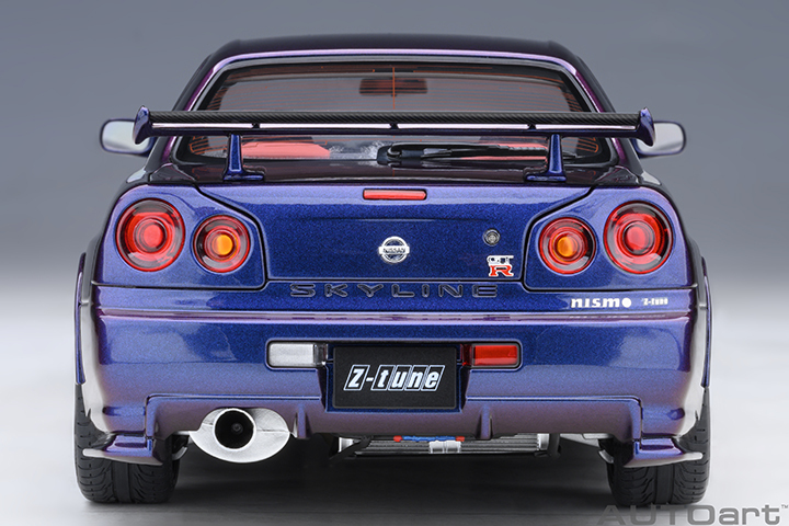 77464 1/18 NISMO R34 GT-R Z-TUNE(MIDNIGHT PURPLE III)