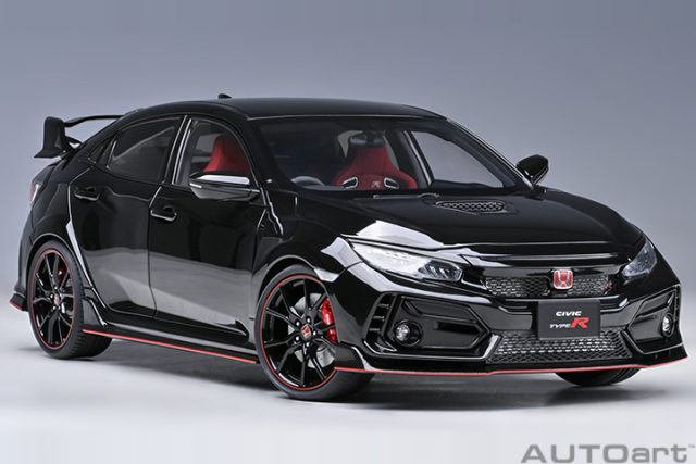 73222 1/18 HONDA CIVIC TYPE R (FK8) 2021 (CRYSTAL BLACK PEARL)