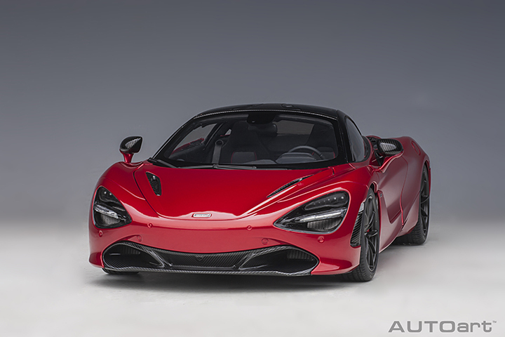 76072 1/18 McLAREN 720S (MEMPHIS RED/METALLIC RED)