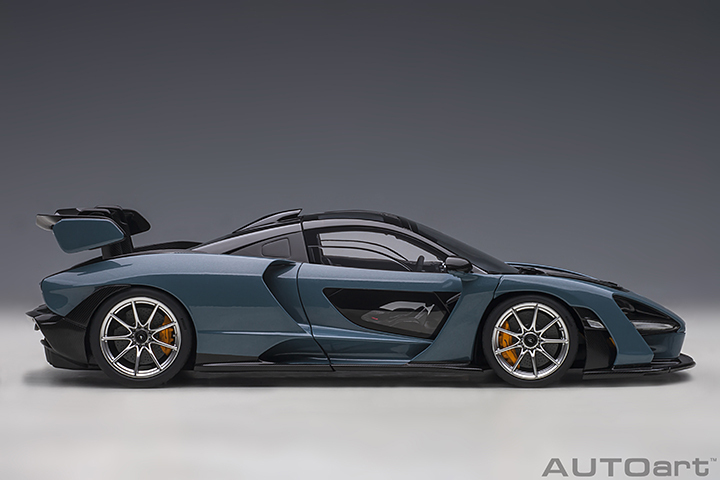 76077 1/18 McLAREN SENNA (VISION VICTORY/GREY)