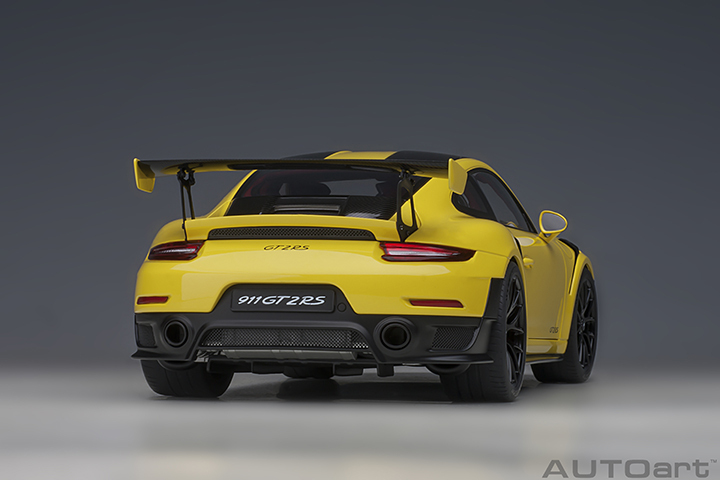 78172 1/18 PORSCHE 911 (991.2) GT2 RS WEISSACH PACKAGE ( RACING YELLOW )