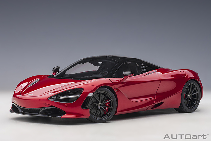 76072 1/18 McLAREN 720S (MEMPHIS RED/METALLIC RED)