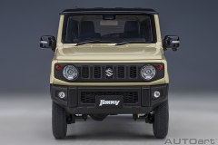 78500 1/18 SUZUKI JIMNY (JB64)(CHIFFON IVORY METALLIC/ BLACK ROOF)