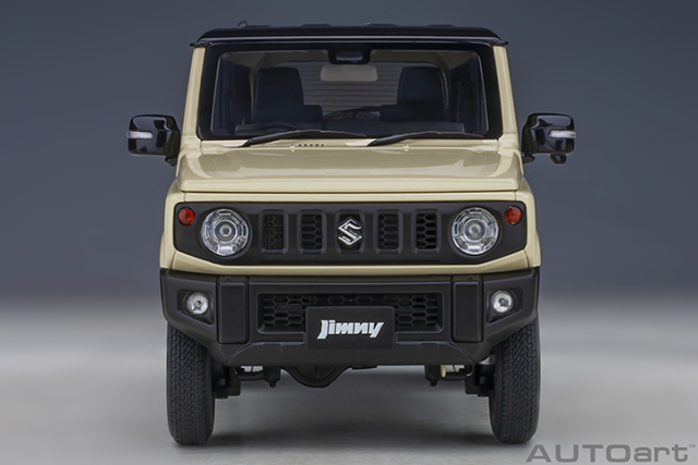 78500 1/18 SUZUKI JIMNY (JB64)(CHIFFON IVORY METALLIC/ BLACK ROOF)