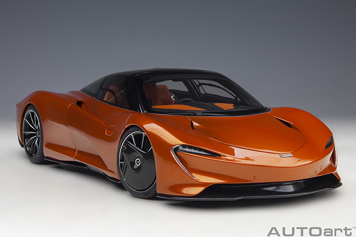 76088 1/18 McLAREN SPEEDTAIL(VOLCANO ORANGE)