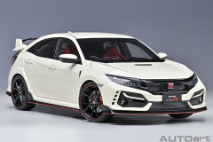 73220 1/18 HONDA CIVIC TYPE R (FK8) 2021 (CHAMPIONSHIP WHITE)
