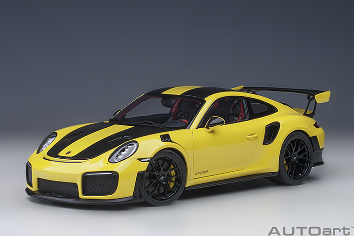 78172 1/18 PORSCHE 911 (991.2) GT2 RS WEISSACH PACKAGE ( RACING YELLOW )