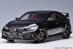 73222 1/18 HONDA CIVIC TYPE R (FK8) 2021 (CRYSTAL BLACK PEARL)