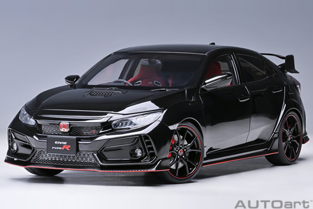 73222 1/18 HONDA CIVIC TYPE R (FK8) 2021 (CRYSTAL BLACK PEARL)