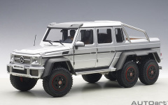 76301 1/18 MERCEDES-BENZ G63 AMG 6x6 (SILVER)