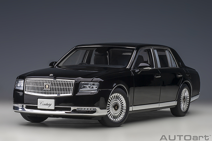 78765 1/18 TOYOTA CENTURY SPECIAL EDITION WITH CURTAIN (BLACK)