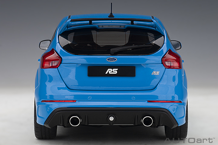 72953 1/18 FORD FOCUS RS 2016 (NITROUS BLUE)