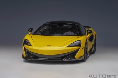 76082 1/18 McLAREN 600LT (SICILIAN YELLOW)