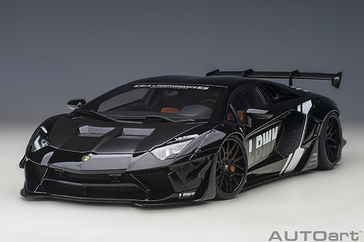 79244 1/18 LIBERTY WALK LB-WORKS LAMBORGHINI AVENTADOR LIMITED EDITION (LBWK LIVERY)