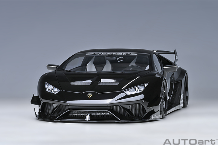 79129 1/18 LIBERTY WALK LB SILHOUETTE WORKS HURACAN GT (BLACK)