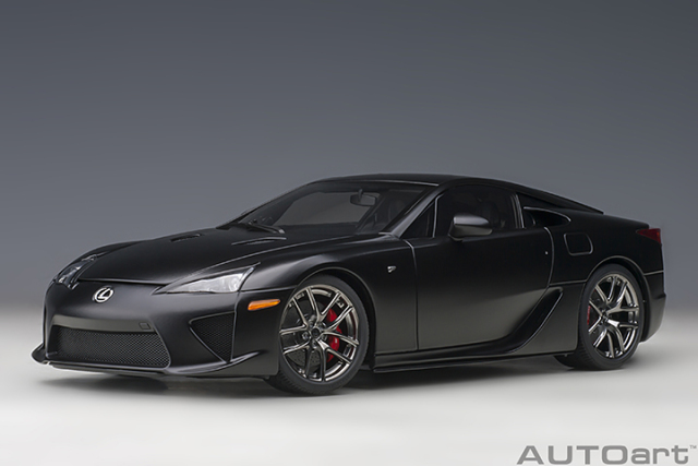 78852 1/18 LEXUS LFA (MATT BLACK)