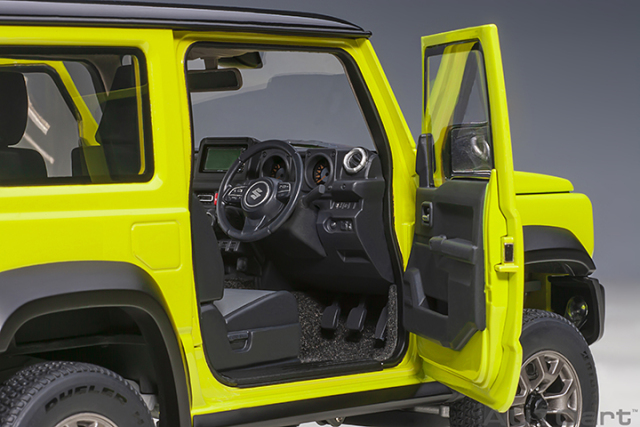 78506 1/18 SUZUKI JIMNY SIERRA (JB74)(KINETIC YELLOW / BLACK ROOF)