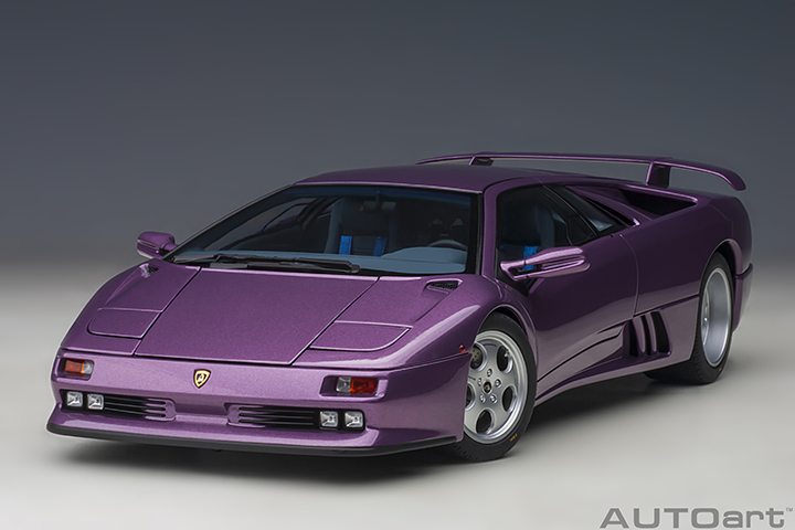 79158 1/18 LAMBORGHINI DIABLO SE30 (VIOLA SE30/METALLIC PURPLE)