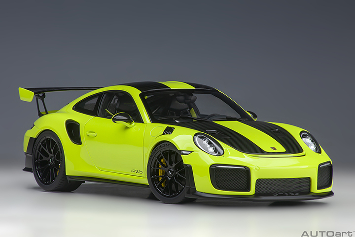 78187 1/18 PORSCHE 911 (991.2) GT2 RS WEISSACH PACKAGE (ACID GREEN)