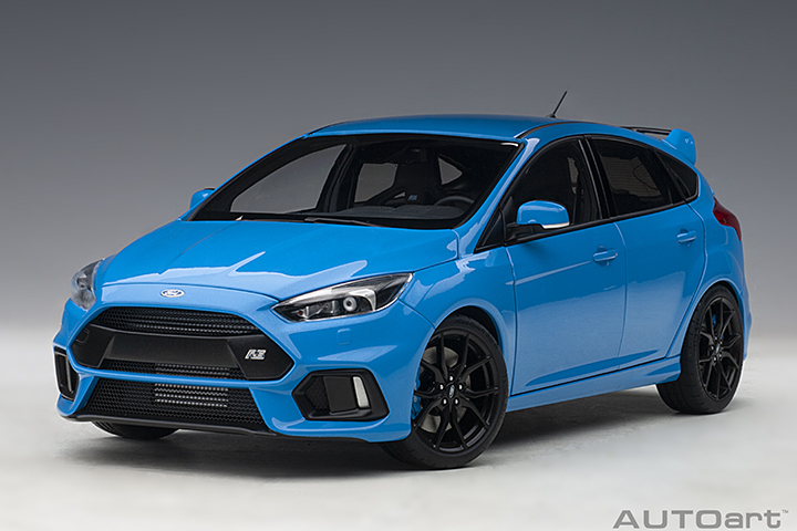 1/18 FORD FOCUS RS 2016 (NITROUS BLUE)