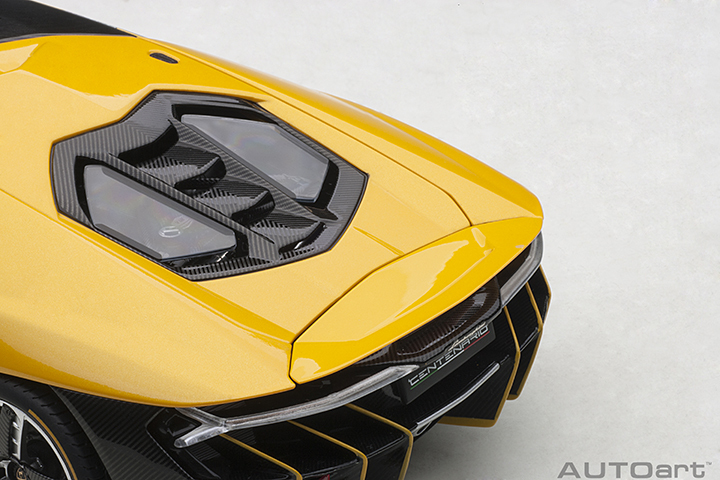 79115 1/18 LAMBORGHINI CENTENARIO (NEW GIALLO ORION/METALLIC YELLOW)