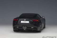 78852 1/18 LEXUS LFA (MATT BLACK)