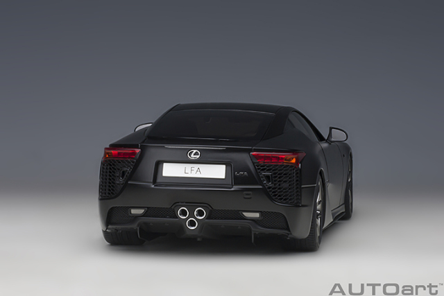78852 1/18 LEXUS LFA (MATT BLACK)