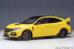 73225 1/18 HONDA CIVIC TYPE R (FK8) LIMITED EDITION (SUNLIGHT YELLOW)