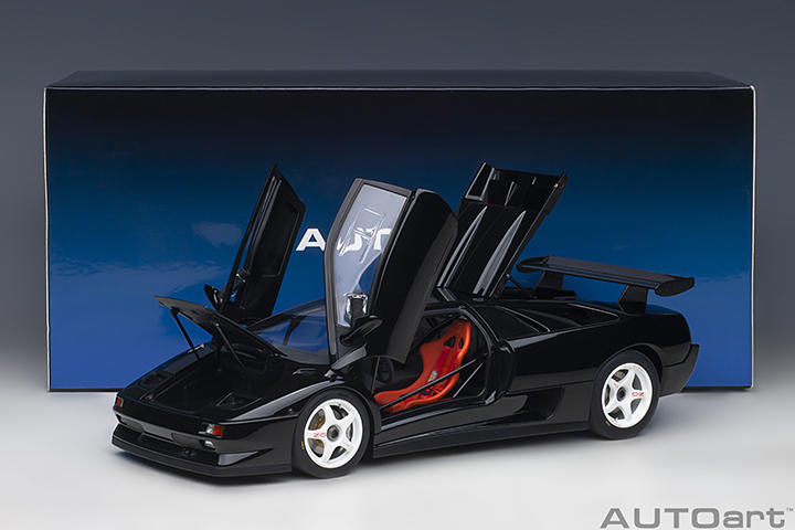 79146 1/18 LAMBORGHINI DIABLO SV-R (DEEP BLACK)