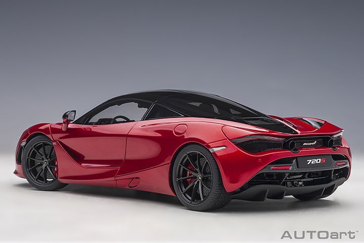 76072 1/18 McLAREN 720S (MEMPHIS RED/METALLIC RED)