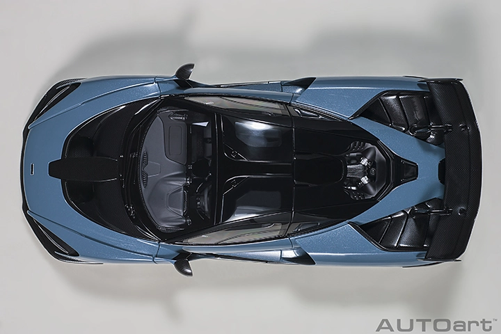 76077 1/18 McLAREN SENNA (VISION VICTORY/GREY)