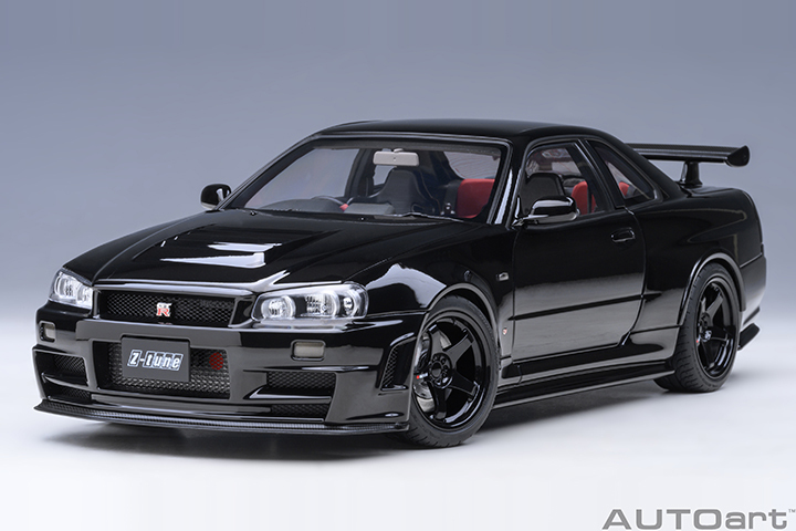 77463 1/18 NISMO R34 GT-R Z-TUNE (BLACK PEARL)