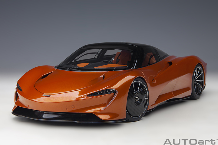 76088 1/18 McLAREN SPEEDTAIL(VOLCANO ORANGE)