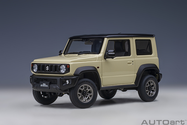 78510 1/18 SUZUKI JIMNY SIERRA (JB74)(CHIFFON IVORY METALLIC/ BLACK ROOF)