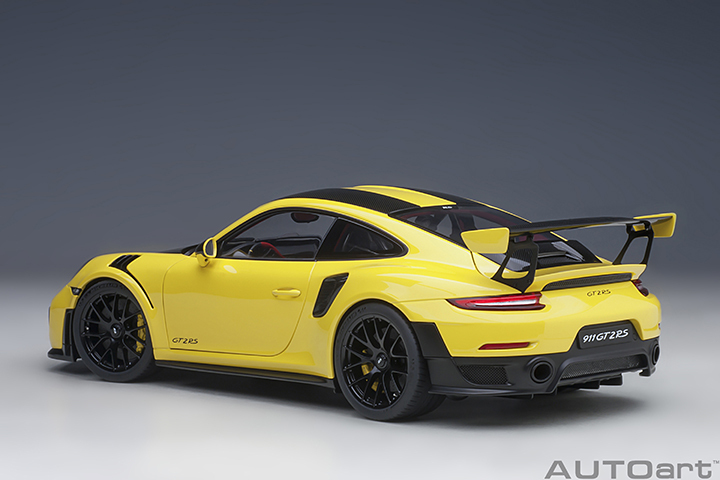 78172 1/18 PORSCHE 911 (991.2) GT2 RS WEISSACH PACKAGE ( RACING YELLOW )