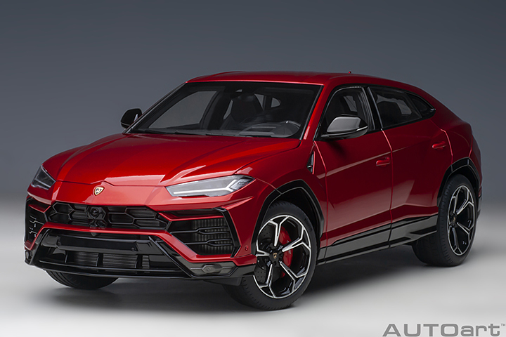 79170 1/18 LAMBORGHINI URUS (ROSSO EFESTO/PEARL RED)