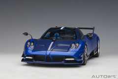 78277 1/18 PAGANI HUAYRA BC (BLU FRANCIA/CARBON)