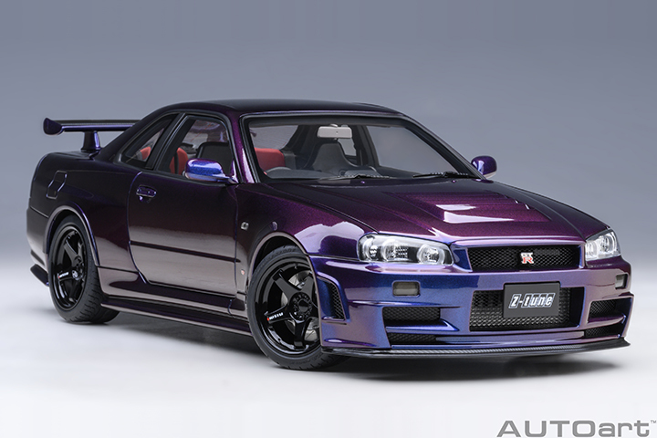 77464 1/18 NISMO R34 GT-R Z-TUNE(MIDNIGHT PURPLE III)