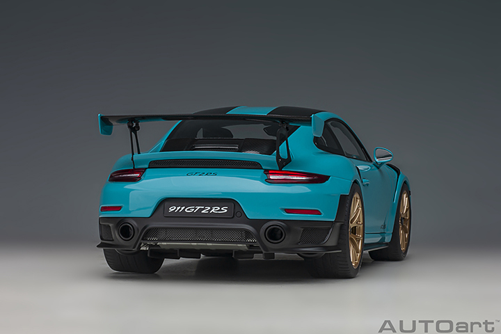 78175 1/18 Porsche 911 (991.2) GT2 RS Weissach Package (Miami Blue)