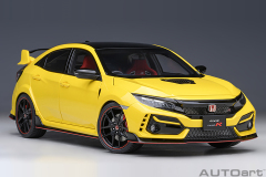 73225 1/18 HONDA CIVIC TYPE R (FK8) LIMITED EDITION (SUNLIGHT YELLOW)
