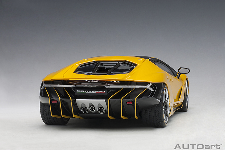 79115 1/18 LAMBORGHINI CENTENARIO (NEW GIALLO ORION/METALLIC YELLOW)